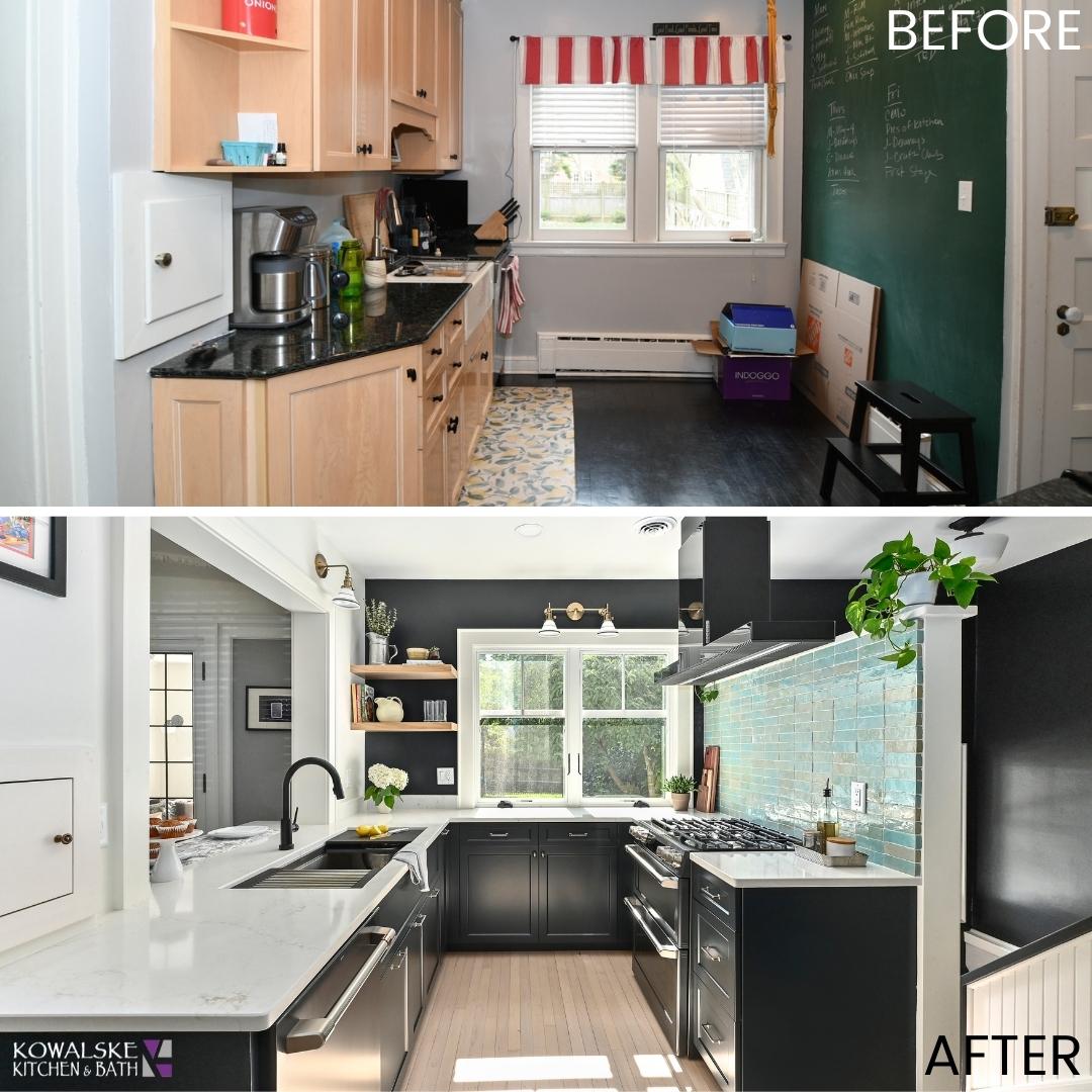 Complete kitchen renovation in Fairfax, VA — after